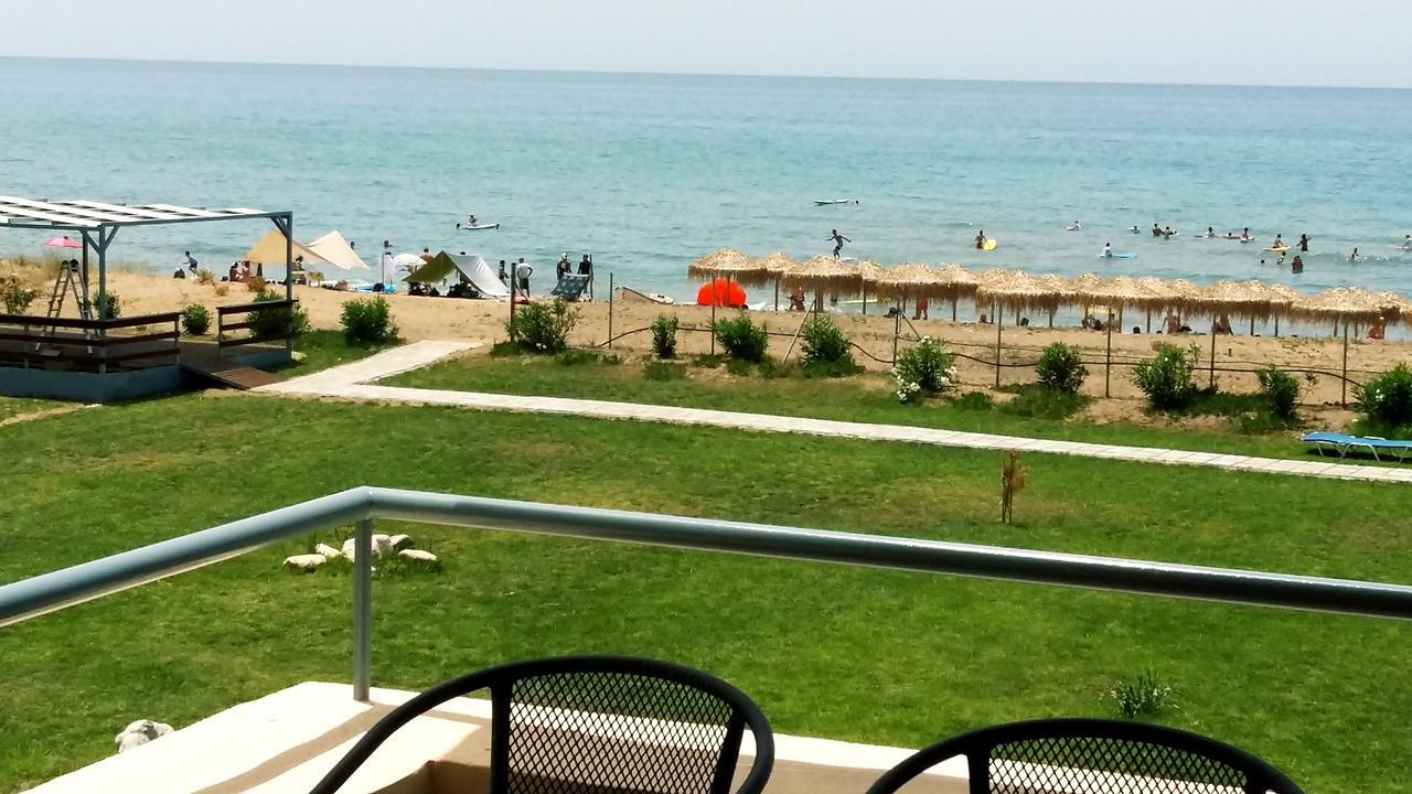 Ostria Hotel Kakovatos Beach Захаро Экстерьер фото