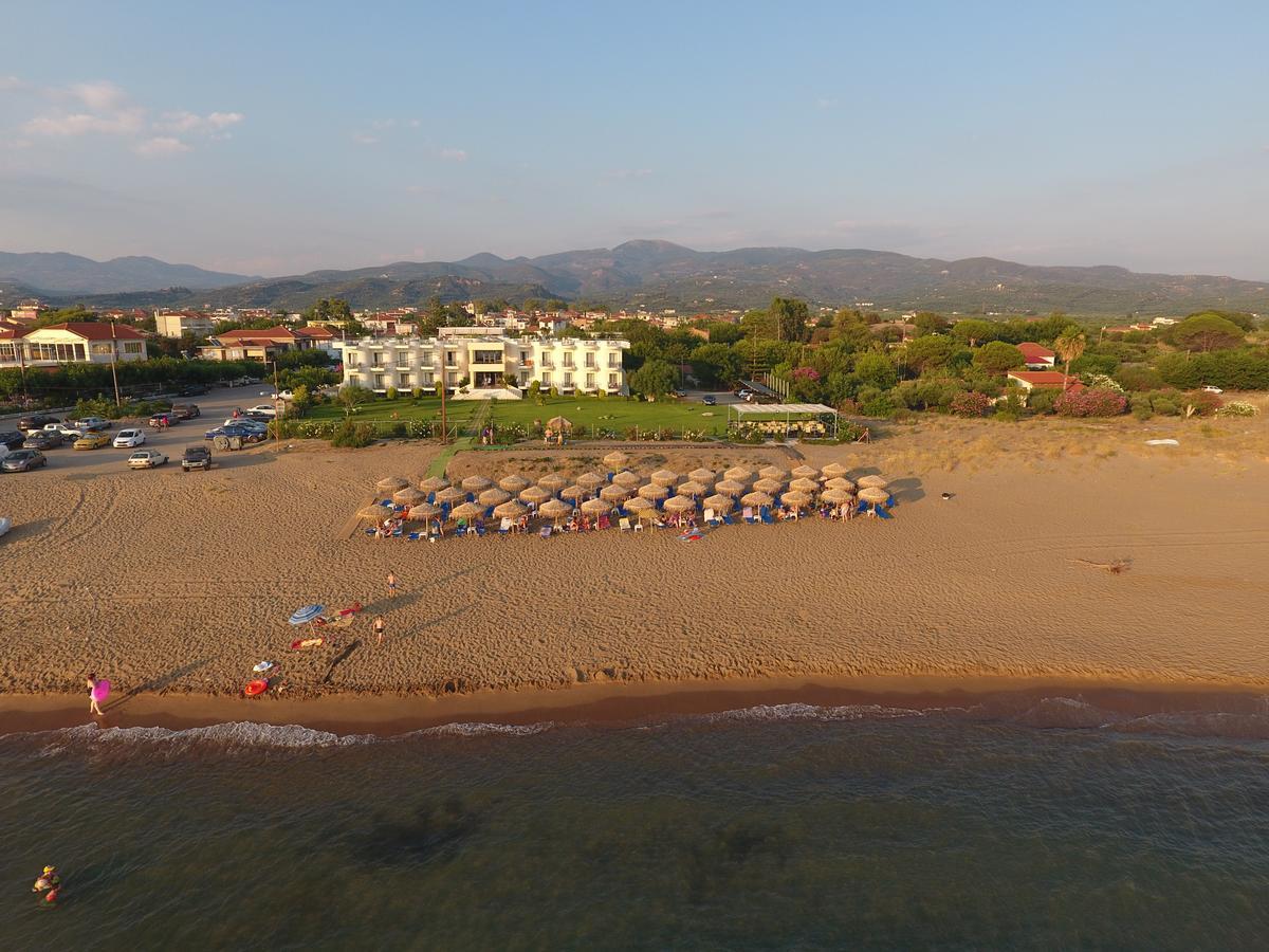 Ostria Hotel Kakovatos Beach Захаро Экстерьер фото