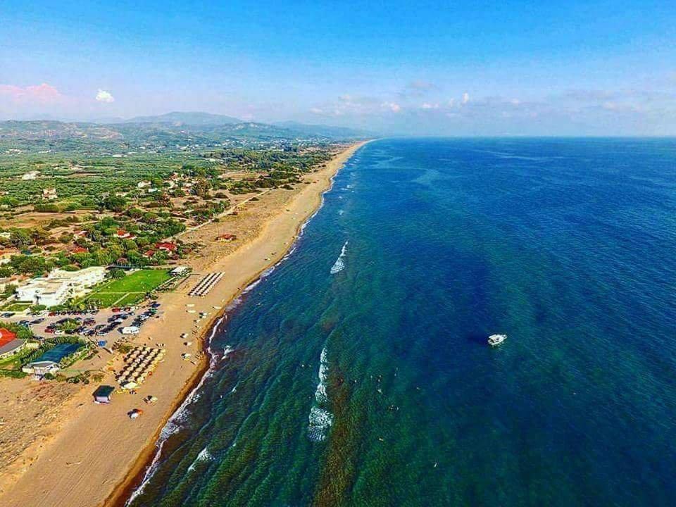 Ostria Hotel Kakovatos Beach Захаро Экстерьер фото