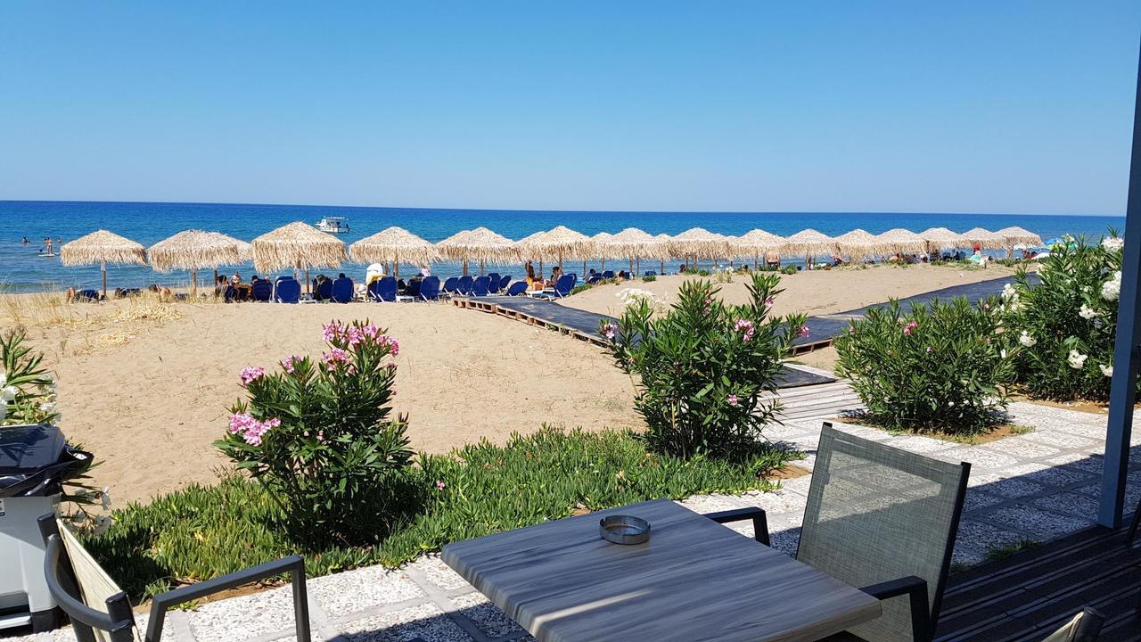 Ostria Hotel Kakovatos Beach Захаро Экстерьер фото